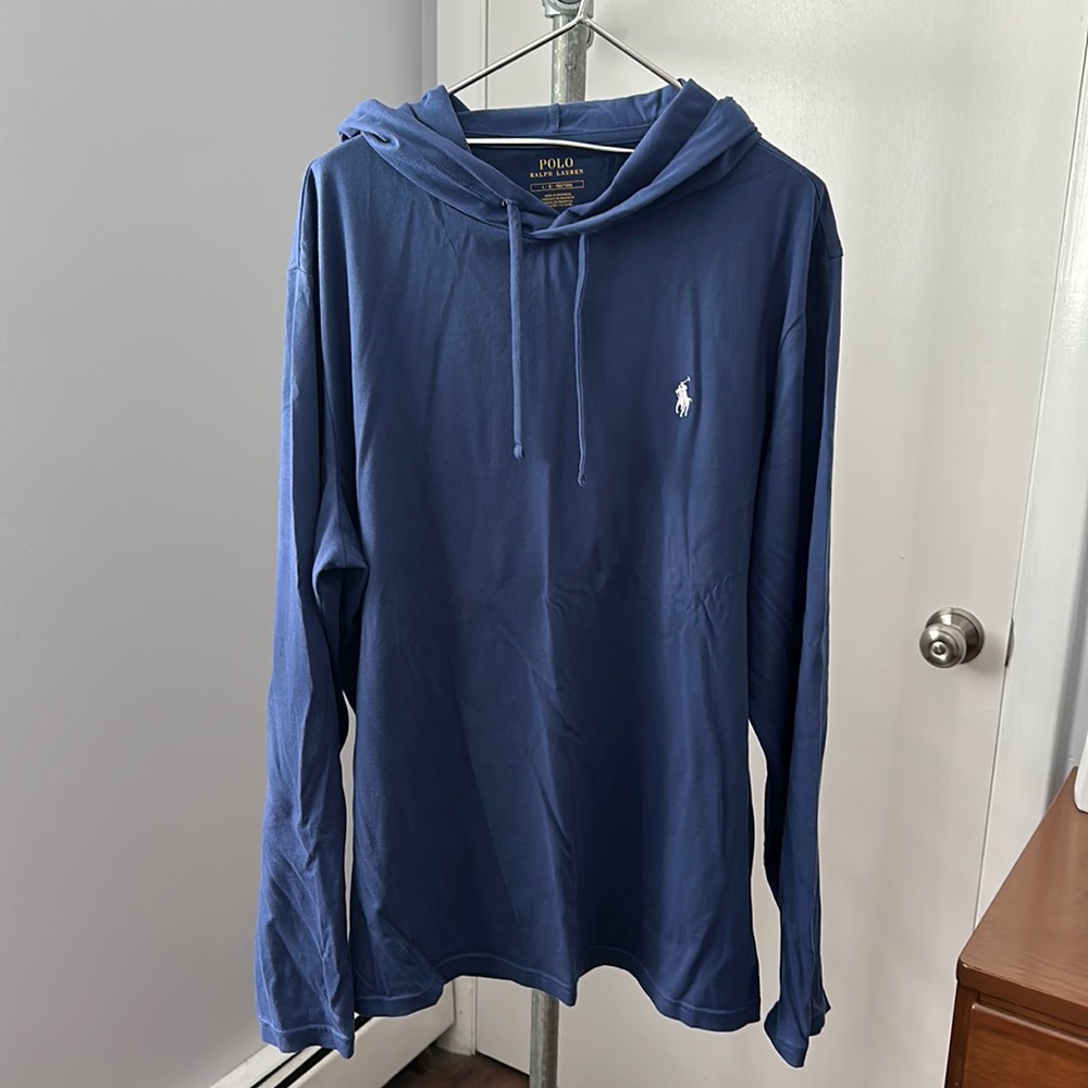 Men’s Ralph Lauren Polo hooded tee with pony emblem